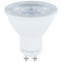 Integral LED Classic GU10 Bulb 520LM 4.9W 2700K Dimmable 55 Wide Beam