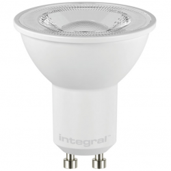 Integral LED GU10 Bulb 590LM 4.9W 2700K NON-Dimmable 36 Beam