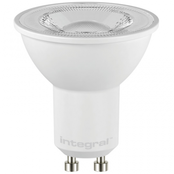 Integral LED GU10 Bulb 590LM 4.9W 4000K NON-Dimmable 36 Beam