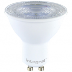 Integral LED GU10 Bulb 390LM 4W 6500K NON-Dimmable 36 Beam