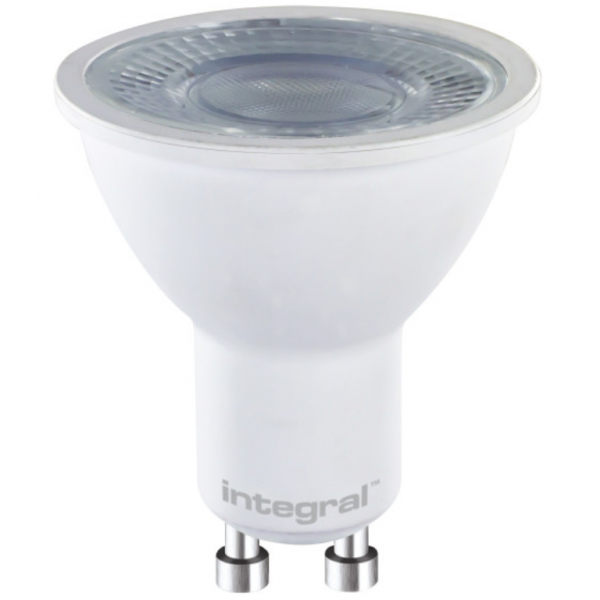 Integral LED GU10 Bulb 5W Blue NON-Dimmable 40 Beam