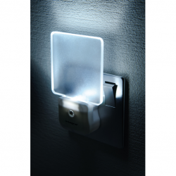 Integral LED Nightlight With Night Sensor UK Plug White