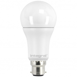 Integral LED GLS Bulb B22 1055LM 10.5W 2700K Dimmable 220 Beam Frosted