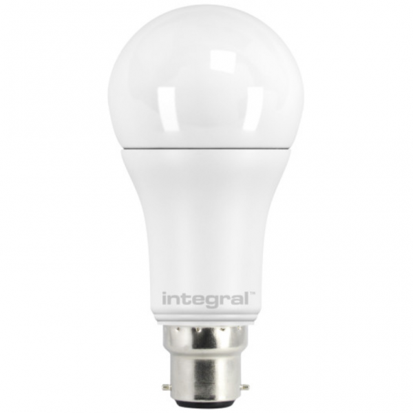 Integral LED GLS Bulb B22 1055LM 10.5W 2700K Dimmable 220 Beam Frosted