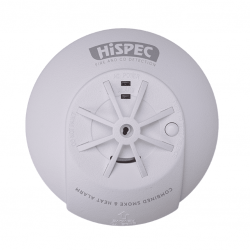Hispec HSSA/HE/FF Heat Alarm Mains White