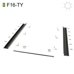VIRIDIAN F16-TY-M10 Portriat Roof Kit Row