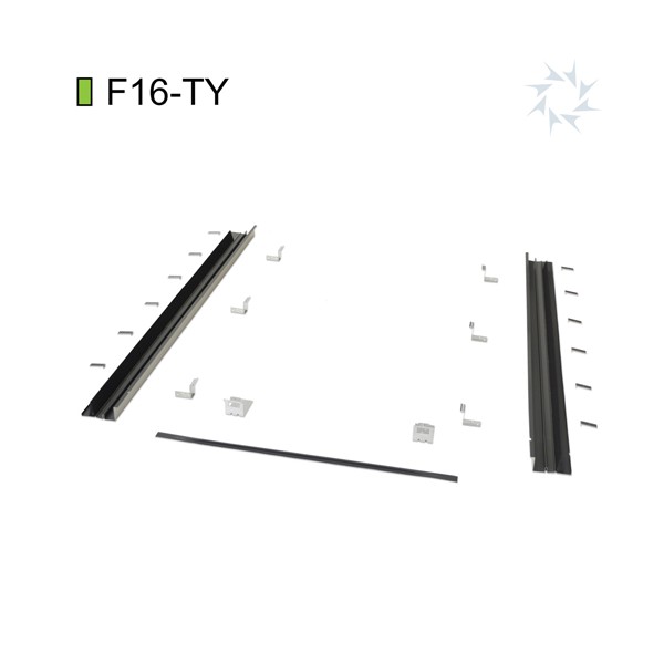 VIRIDIAN F16-TY-M10 Portriat Roof Kit Row