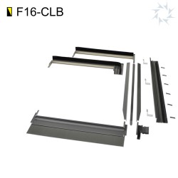 VIRIDIAN F16-CLB-M10 Portrait Corner Conversion Kit Bottom Left