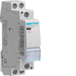 Hager ESC225 Contactor 25A 2NO 230V 50Hz