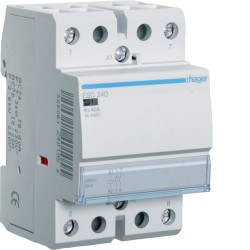 Hager ESC240 Contactor 40A 2NO 230V 50Hz