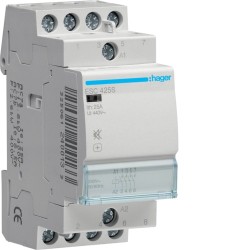 Hager ESC425S Humfree Contactor 25A 4NO 230V 50Hz