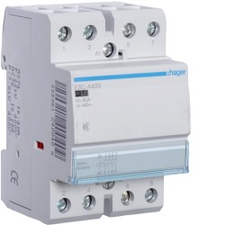 Hager ESC440S Humfree Contactor 40A 4NO 230V 50Hz