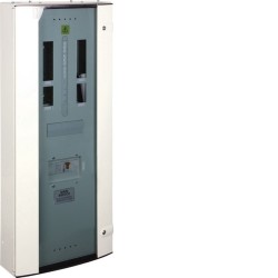Hager JK20210BGSD 250A 2+10 Way Hybrid TPN c/w SD Glazed