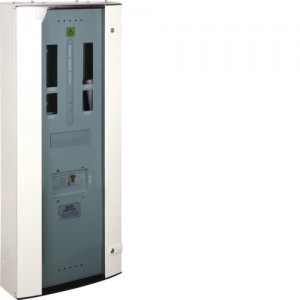Hager JK20210BGSD 250A 2+10 Way Hybrid TPN c/w SD Glazed