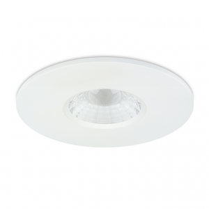 JCC Lighting JC1013/WH V50™ Pro Retrofit 100mm Fire-rated LED Downlight 7.5W IP65 3000/4000K White