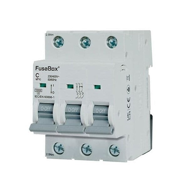 FuseBox MT10C063 MCB 3P Type C 6A 10KA