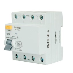 FuseBox RTA1003004 RCD 4P A 100A 300MA