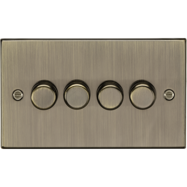 MLA Knightsbridge CS2194AB 4G 2-way 10-200W (5-150W LED) Intelligent Dimmer - Antique Brass