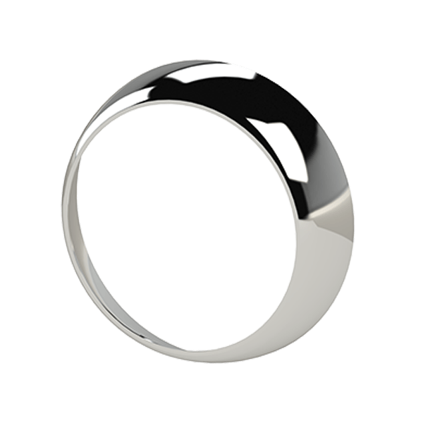 Ovia OEO5CH Plain Ring  Bezel FOR EVO ORB Chrome