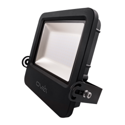 Ovia OV101100BKCW 100W LED Floodlight 4000K Black IP65