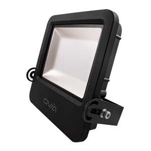 Ovia OV101100BKCWPC 100W LED Floodlight 4K BK IP65 Dusk/Dawn
