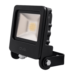 Ovia OV10110BKCW 10W LED Floodlight 4000K Black IP65