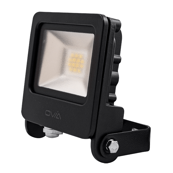 Ovia OV10110BKCW 10W LED Floodlight 4000K Black IP65