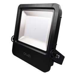 Ovia OV101200BKCW 200W LED Floodlight 4000K Black IP65