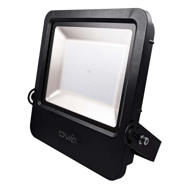 Ovia OV101200BKCW 200W LED Floodlight 4000K Black IP65