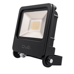 Ovia OV10120BKCW 20W LED Floodlight 4000K Black IP65