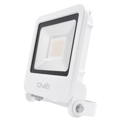 Ovia OV10130WHCW 30W LED Floodlight 4000K White IP65