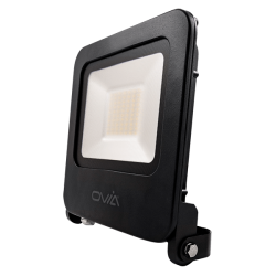 Ovia OV10150BKCW 50W LED Floodlight 4000K Black IP65