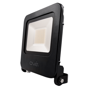 Ovia OV10150BKWW 50W LED Floodlight 3000K Black IP65