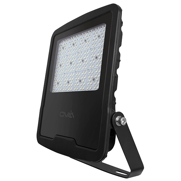 Ovia OV102150BKCW 150W  60X120 ASYM LED FL 4000K BK IP65