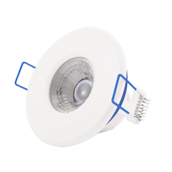 Ovia OV5700WH5WD 5.5W LED IP65 Fixed Downlight With External Flow Driver  2700K  White