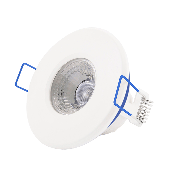 Ovia OV5700WH5WD 5.5W LED IP65 Fixed Downlight With External Flow Driver  2700K  White