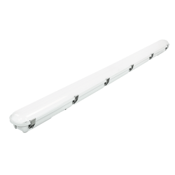 Ovia OV81151MWEM 5FT INCEPTOR ULITE  Single Lamp Equivalent  With MICROWAVE Sensor & Emergency