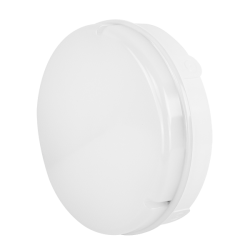 Ovia OV9300WH12 EVO 12W LED Bulkhead With Knockouts  White  Standard