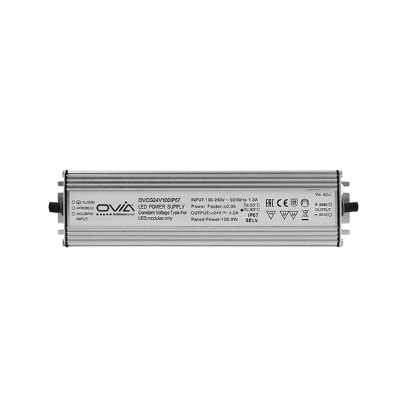 Ovia OVCG24V100 IP67 100W 24V CV LED Driver IP67