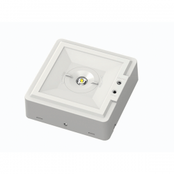 Ovia OVEM12210WHST 2.8W LED SQUARE Emergency CEILING LIGHT ST