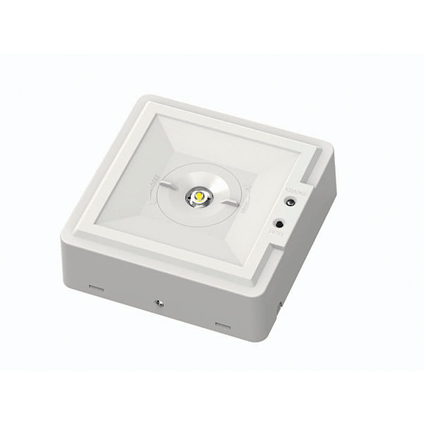 Ovia OVEM12210WHST 2.8W LED SQUARE Emergency CEILING LIGHT ST