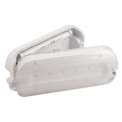 Ovia OVEM2311 3W LED IP65 M HINGED Emergency Bulkhead