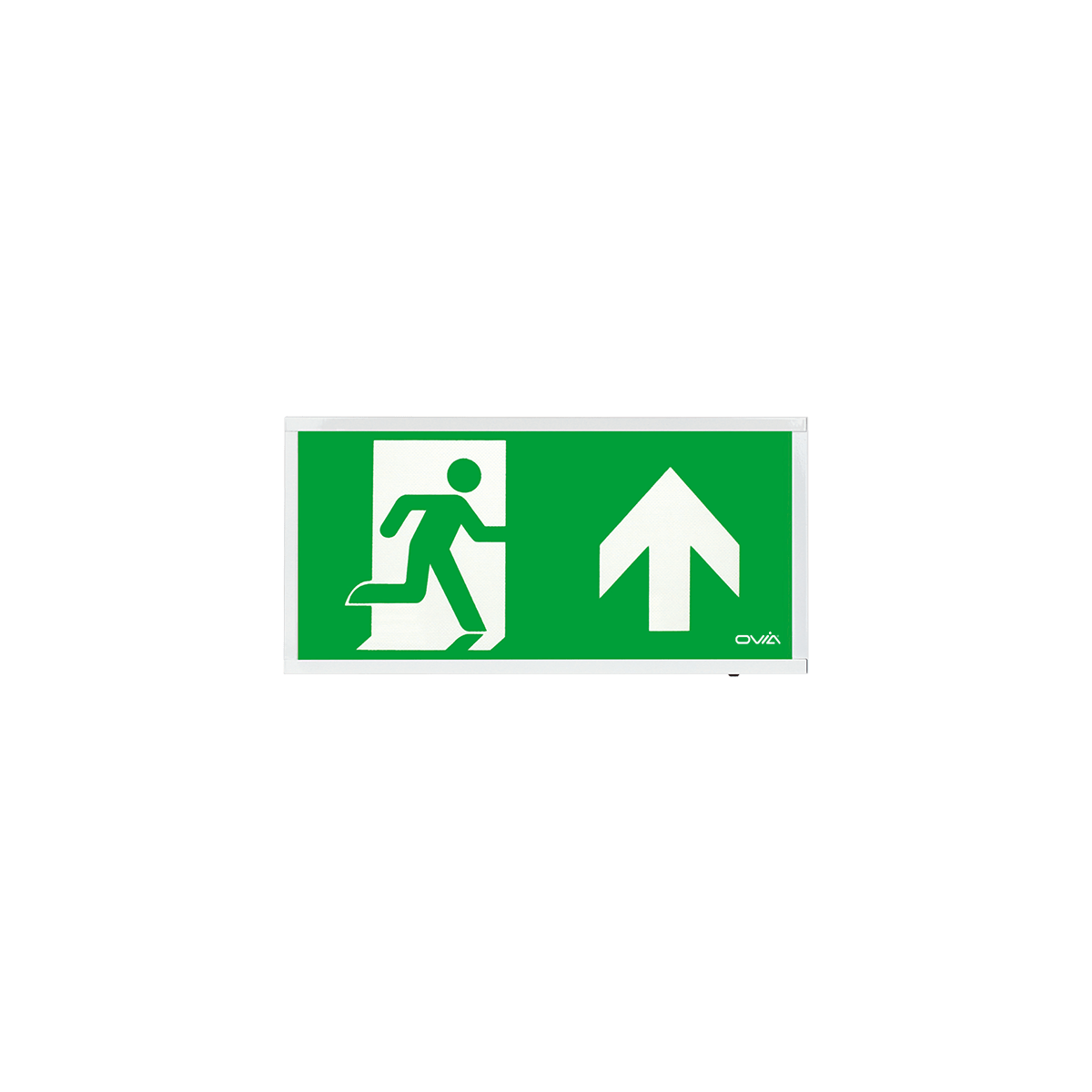 Ovia OVEM5311WHUST White 4W LED Exit Sign Up Legend - Shop4 Electrical