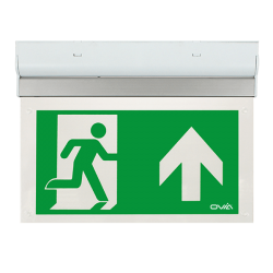 Ovia OVEM6211UST 2W LED M EXIT SIGN LEG UP ST