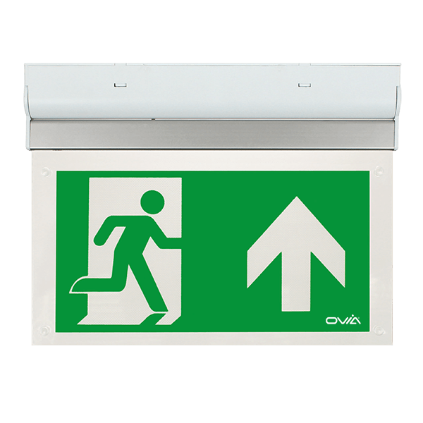 Ovia OVEM6211UST 2W LED M EXIT SIGN LEG UP ST