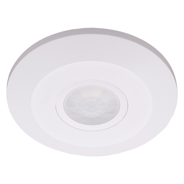 Ovia OVPIR007WH 240V Surface Mount 360 DEG FLUSH PIR IP20 WH