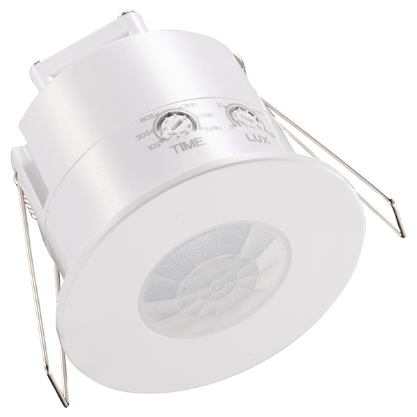 Ovia OVPIR009WH 240V RECESED 360 DEG FLUSH PIR IP20 WH MO