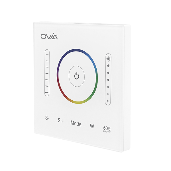 Ovia OVRGBWDP TOUCH SCREEN RGBW Panel CONTROLLER