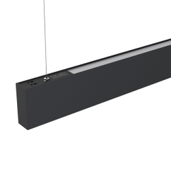 Ovia OXD442B 36W DOWN & 6W UP, 1200MM Linear Suspended, Dimmable & Dual CCT Switchable  Black