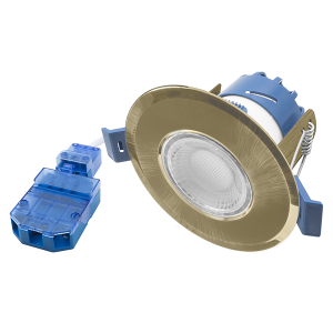 Ovia OXM-AB 4-6.4W Dimmable IP65 Fixed LED Downlight With CCT Switch  Antique Brass